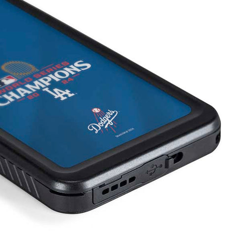 2024 World Series Champions Los Angeles Dodgers Galaxy S24 Waterproof Case
